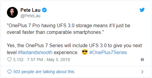 OnePlus 7 sẽ được trang bị bộ nhớ trong UFS 3.0 cực nhanh mà đến Galaxy S10 còn chưa có - Ảnh 3.