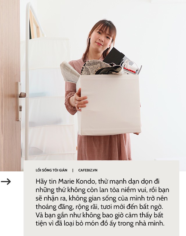 Học cách bố trí căn phòng của mình theo phong cách tối giản như Marie Kondo - Ảnh 5.