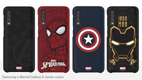 Samsung ra mắt bộ sưu tập case siêu anh hùng Marvel cho Galaxy A40, A50 và A70, giá gần 800 ngàn - Ảnh 1.