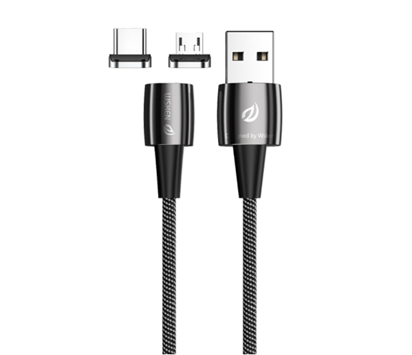 Xiaomi ra mắt cáp sạc WSKEN X1 Pro, đầu nam châm có thể đổi giữa micro USB và USB-C, chống cháy, giá từ 164 ngàn - Ảnh 1.