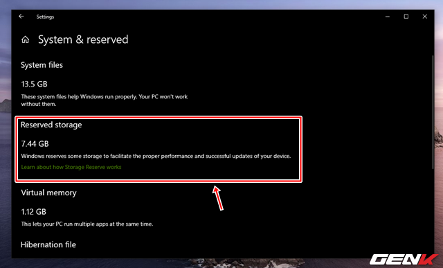 Reserved Storage trên Windows 10 May 2019 là gì? Có nên vô hiệu hóa nó hay không? - Ảnh 6.