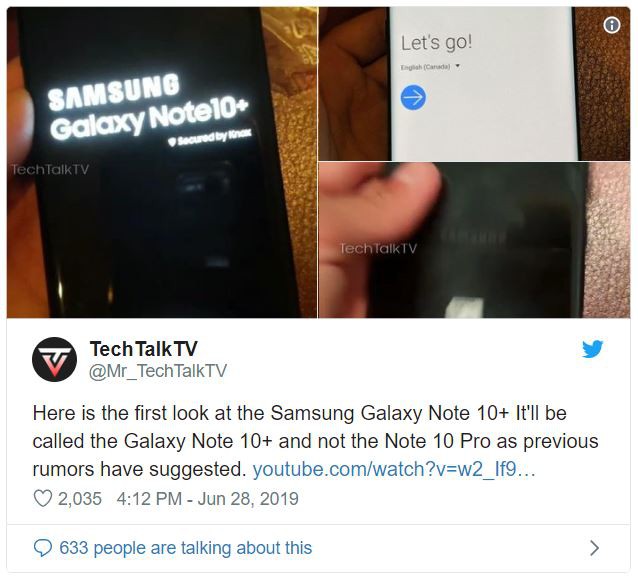 Lộ diện những hình ảnh trên tay đầu tiên của Samsung Galaxy Note10 - Ảnh 2.