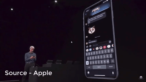 Apple đưa tính năng vuốt ngón tay trên bàn phím để nhập văn bản lên iOS 13 - Ảnh 1.