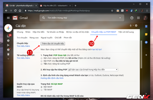Giải pháp di chuyển toàn bộ mail từ Gmail cũ sang tài khoản mới - Ảnh 13.