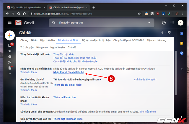 Giải pháp di chuyển toàn bộ mail từ Gmail cũ sang tài khoản mới - Ảnh 9.