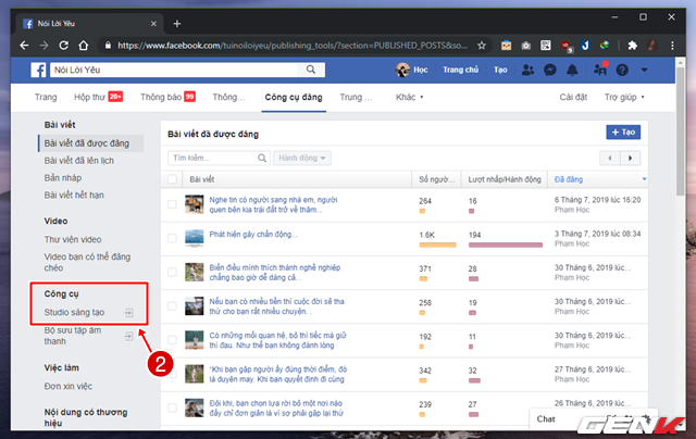 Quản lý nhiều Facebook Page hiệu quả hơn với công cụ “chính chủ” Facebook Studio - Ảnh 3.