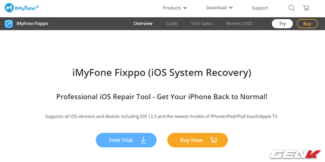 iMyFone Fixppo, giải pháp khắc phục triệt để các lỗi cơ bản về Recovery cho iPhone - Ảnh 2.