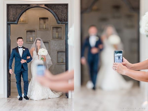 Ảnh chụp đám cưới bỗng thành thảm họa xóa phông vì sự hiện diện của một chiếc iPhone - Ảnh 2.