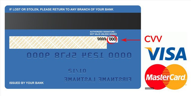  Lộ mã CVV trên thẻ tín dụng, chủ thẻ có nguy cơ bị hack sạch tiền - Ảnh 2.