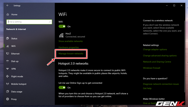 Cách xem và thay đổi mật khẩu Wi-Fi đã kết nối trên máy tính Windows 10 - Ảnh 9.