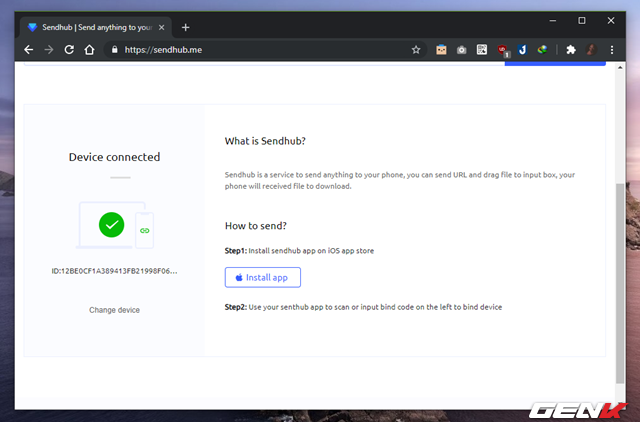 Cách sử dụng SendHub để chuyển dữ liệu từ máy tính sang iPhone - Ảnh 6.