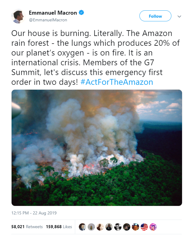 Hàng loạt sao cầu nguyện cho rừng Amazon, nhưng lại share nhầm ảnh đám cháy ở chỗ khác, kể cả Ronaldo, Djokovic hay Madonna - Ảnh 10.