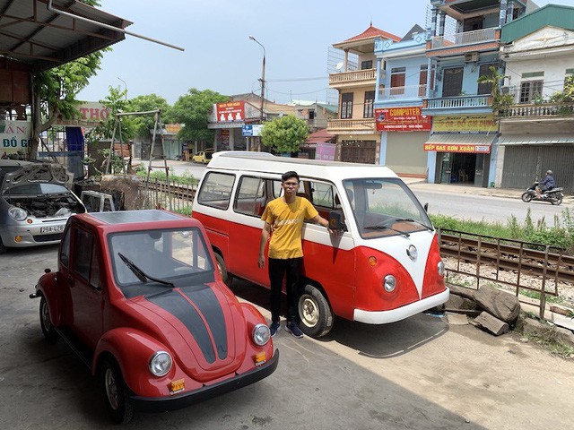 Nam Định: Nam sinh chế tạo thành công xe ô tô năng lượng mặt trời - Ảnh 2.