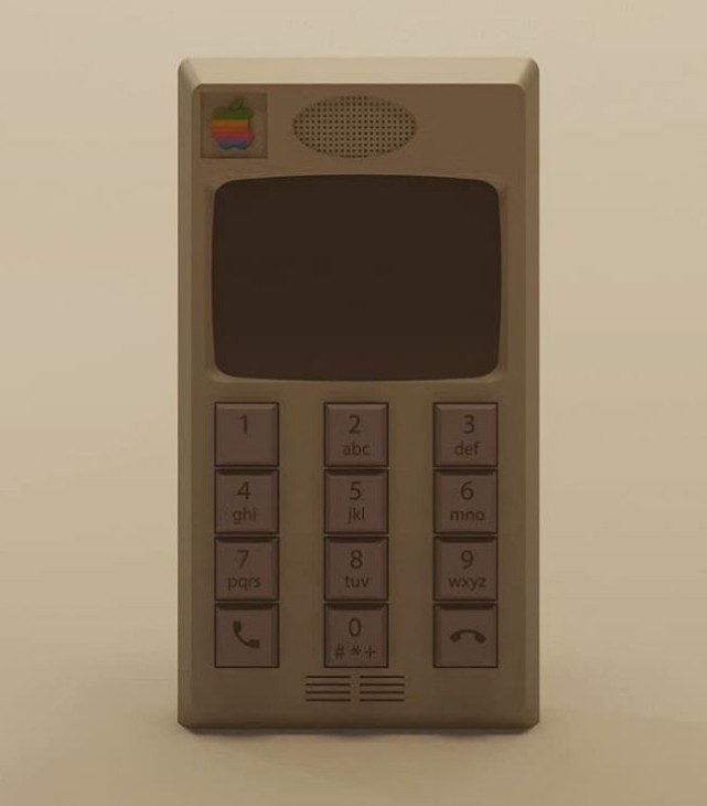 Nếu Apple làm iPhone hồi thập niên 80, trông nó sẽ cục mịch như thế này đây - Ảnh 1.