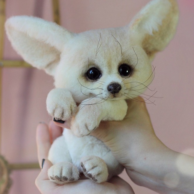 Nghệ sỹ người Nga tạo ra những con vật bằng len “cute” hết nấc, nhìn là muốn mang cả thế giới động vật về nhà - Ảnh 14.