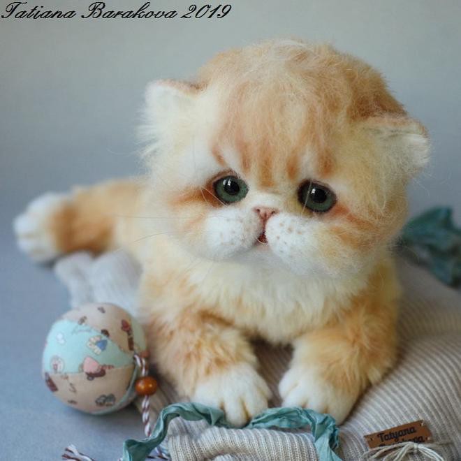Nghệ sỹ người Nga tạo ra những con vật bằng len “cute” hết nấc, nhìn là muốn mang cả thế giới động vật về nhà - Ảnh 16.