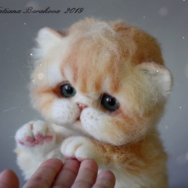 Nghệ sỹ người Nga tạo ra những con vật bằng len “cute” hết nấc, nhìn là muốn mang cả thế giới động vật về nhà - Ảnh 15.