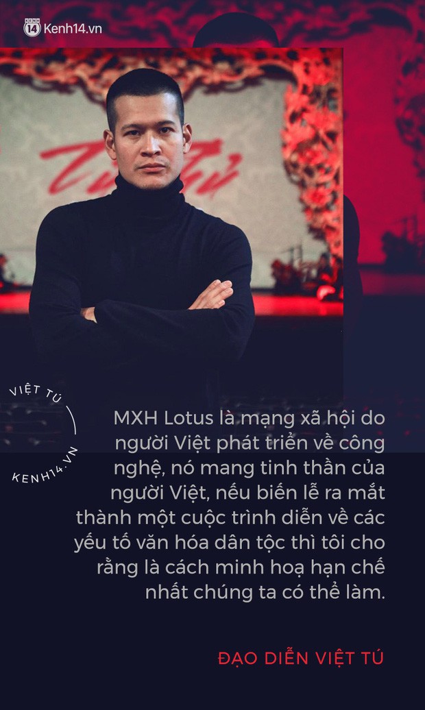 Đạo diễn Việt Tú hé lộ những thông tin nóng hổi trước giờ G lễ ra mắt MXH Lotus: Đây sẽ là sự kiện công nghệ làm thỏa mãn tất cả mọi người! - Ảnh 3.
