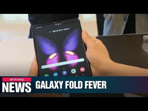 Người Hàn Quốc phát cuồng vì Galaxy Fold - Ảnh 1.