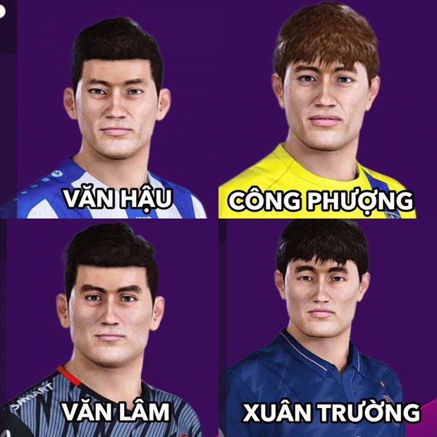 Game thủ Việt tung bản mod chỉnh sửa khuôn mặt Văn Hậu, Văn Lâm trong PES 2020, cho phép trực tiếp điều khiển ĐTQG Việt Nam thi đấu - Ảnh 1.