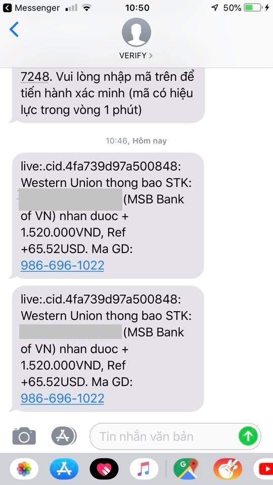 Tội phạm ngân hàng: Mạo danh Western Union lừa đảo nhà bán hàng online - Ảnh 3.