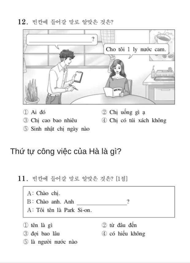 Thử sức với đề thi Tiếng Việt tại kỳ thi Đại học Hàn Quốc 2019: Nhiều câu hóc búa đánh lừa cả người Việt - Ảnh 5.