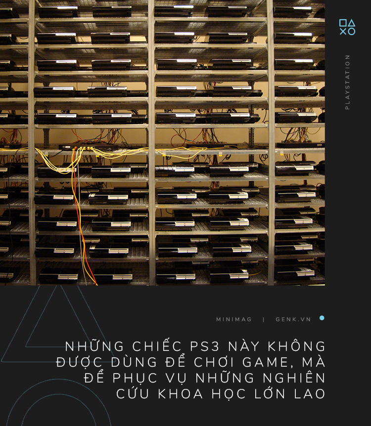 Câu chuyện về chiếc siêu máy tính được tạo ra từ những chiếc máy PlayStation 3 - Ảnh 1. Câu chuyện về chiếc siêu máy tính được tạo ra từ những chiếc máy PlayStation 3 - Ảnh 1.