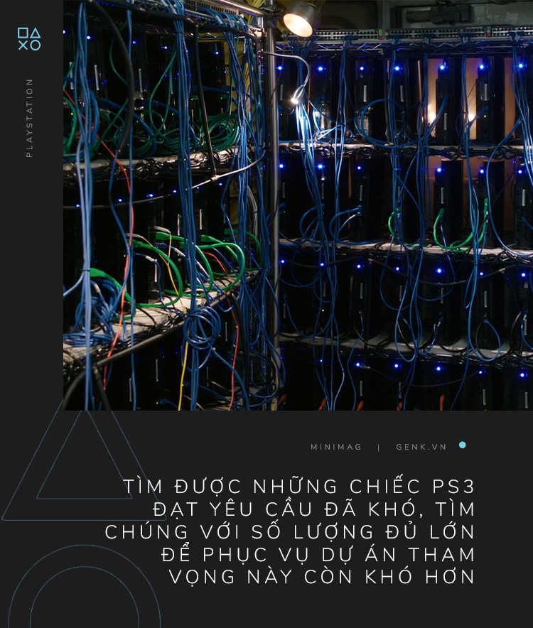 Câu chuyện về chiếc siêu máy tính được tạo ra từ những chiếc máy PlayStation 3 - Ảnh 11. Câu chuyện về chiếc siêu máy tính được tạo ra từ những chiếc máy PlayStation 3 - Ảnh 11.