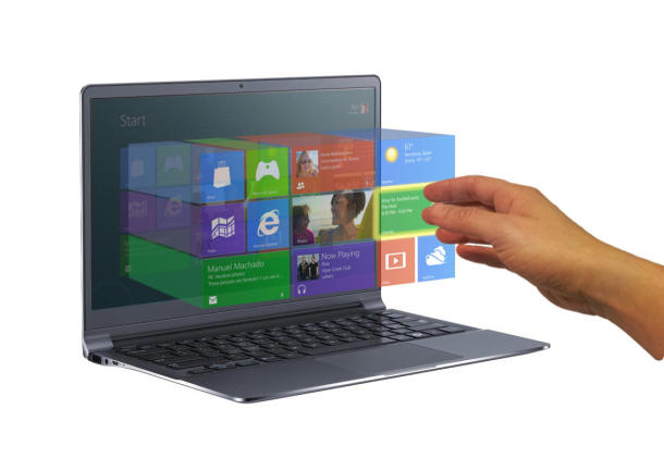 Video mô tả công nghệ điều khiển cử chỉ không cần chạm cho Windows 8 1