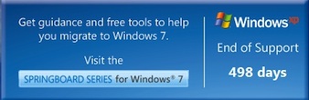 Microsoft dựng đồng hồ đếm ngược khai tử Windows XP 1