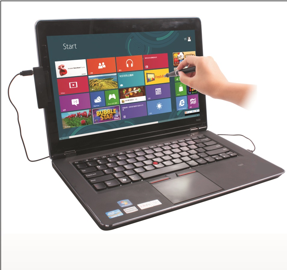 Biến laptop thường thành laptop cảm ứng bằng phụ kiện độc đáo 1