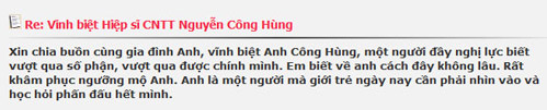 Cuộc đời ngắn, dấu ấn d&agrave;i của 'hiệp sĩ' Nguyễn C&ocirc;ng H&ugrave;ng 2