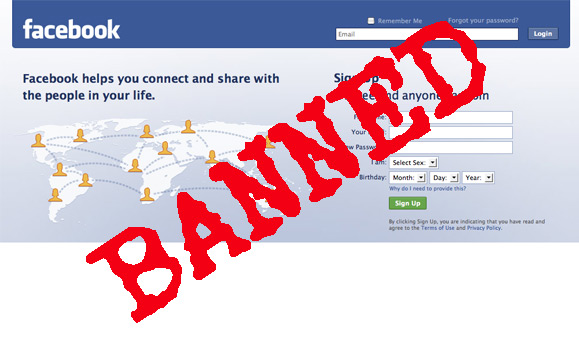 Trụ sở Facebook chặn truy cập… Facebook 1