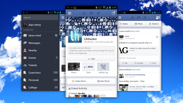 Dự án Android của Facebook thực chất là một màn hình nền mới? 1
