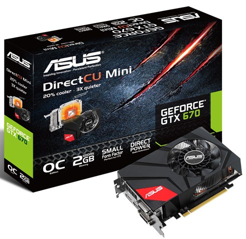 Card đồ họa GTX 670 DirectCU Mini cho game thủ của Asus trình làng 5 Card đồ họa GTX 670 DirectCU Mini cho game thủ của Asus trình làng 5