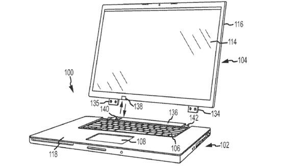 Bằng sáng chế laptop lai của Apple, có thể dùng sạc không dây 1 Bằng sáng chế laptop lai của Apple, có thể dùng sạc không dây 1