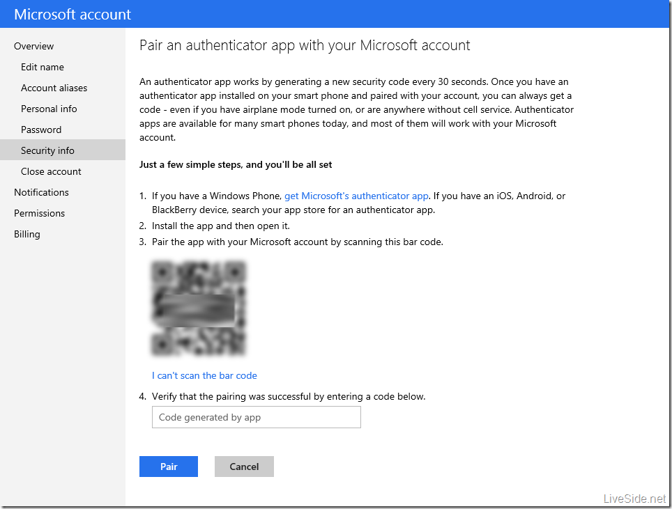 Tài khoản Microsoft sẽ phải xác thực mật khẩu 2 lớp 4