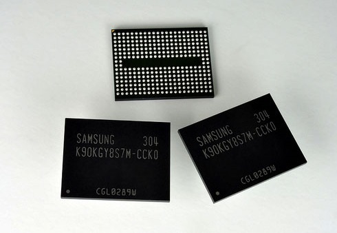 Samsung đưa vào sản xuất hàng loạt chip nhớ 3 bit MLC 128Gb 1