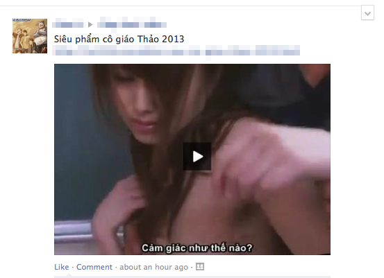 Cộng đồng Facebook tức giận vì nạn dùng hình sexy để spam 1