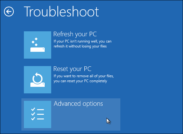 Cách khắc phục lỗi khởi động trên Windows 8 4