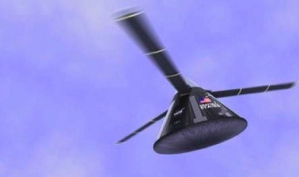 NASA giới thiệu chiếc tàu không gian tích hợp cánh trực thăng 3