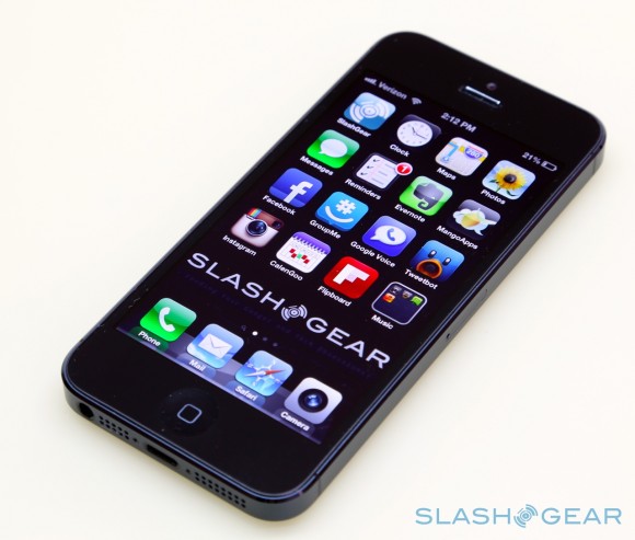 iPhone 5 gặp lỗi trên màn hình cảm ứng 1