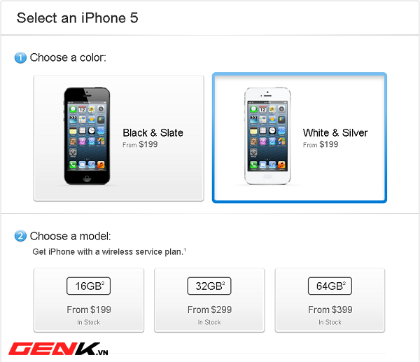 iPhone 5 đ&atilde; bớt khan h&agrave;ng trước dịp Gi&aacute;ng sinh 1