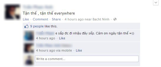 Một ngày trước tận thế, Facebook Việt nói gì? 4