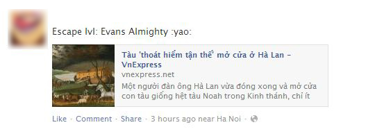 Một ngày trước tận thế, Facebook Việt nói gì? 5