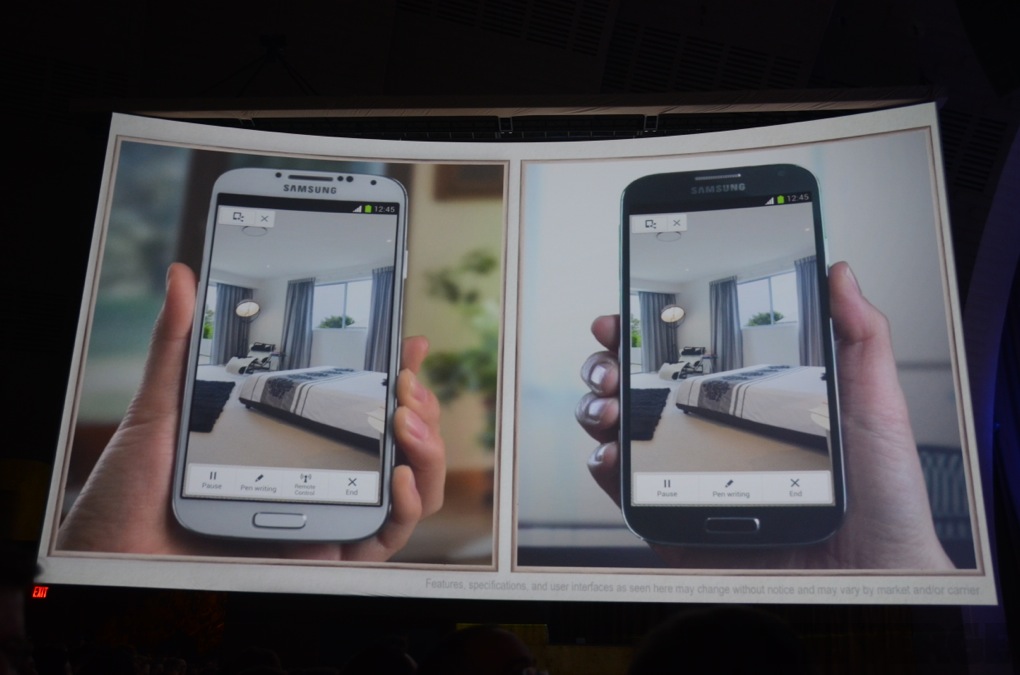 Samsung Galaxy S4: Air View, tính năng cảm biến sáng giá 2