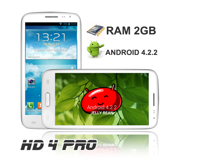 HD 4 Pro – dế lõi tứ RAM 2 GB chỉ 4,77 triệu đồng 2