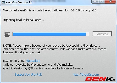 Một số điều nên biết khi jailbreak untethered iOS 6.1 6