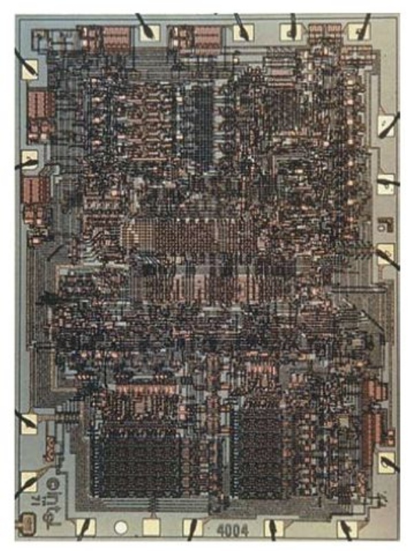 Ngắm lại 20 con chip l&agrave;m n&ecirc;n lịch sử Intel 1