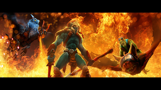 Bộ ảnh artwork l&agrave;m wallpaper cho fan DotA 2  5